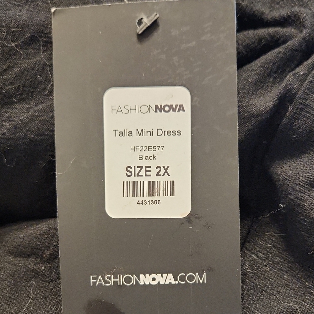 Fashion Nova Cutout Waist Shirt Dress – Collared Black Mini - Picture 15 of 16